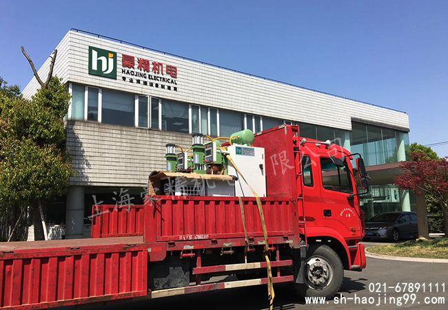 上海尊龙凯时人生就是搏公司为宁波客户定制的专用点焊机出货